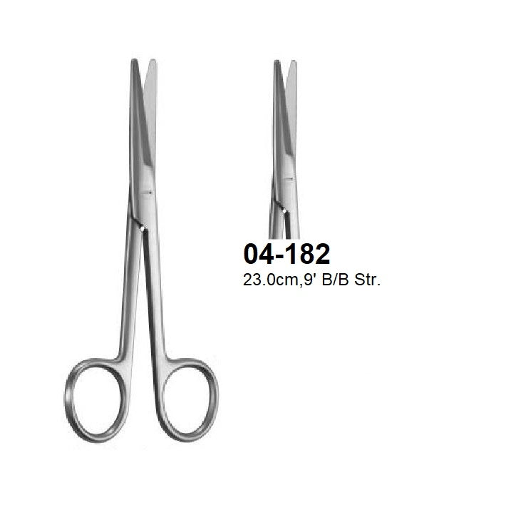 MAYO DISSECTING & GYNECOLOGICAL SCISSORS, 04-182