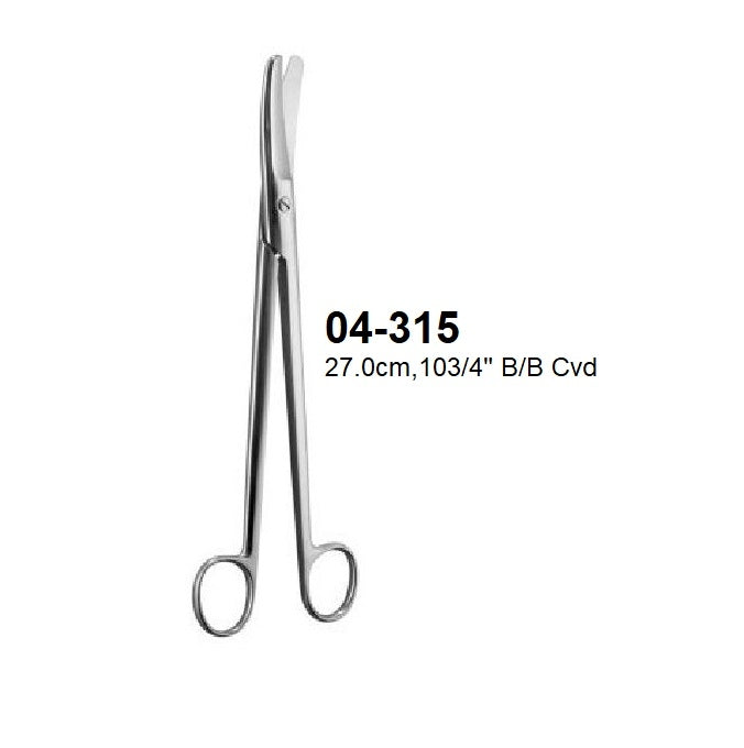 DUBOIS DISSECTING & GYNECOLOGICAL SCISSORS, 04-315