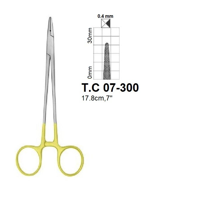 Crile-Wood Needle Holders T.C, T.C 07-300