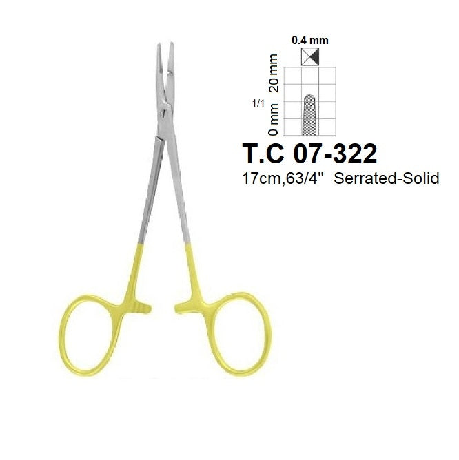 Olsen-Hegar Needle Holders T.C, T.C 07-322