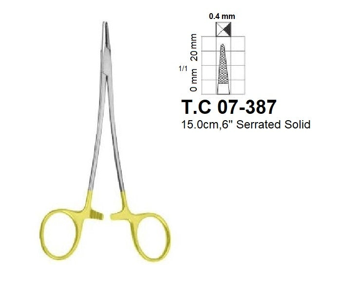 Baby Crile-Wood Needle Holders, T.C 07-387
