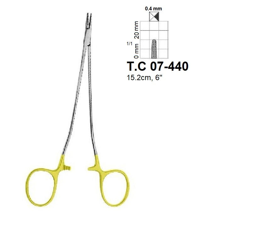 Cooley Microvascular Needle Holders, T.C 07-440