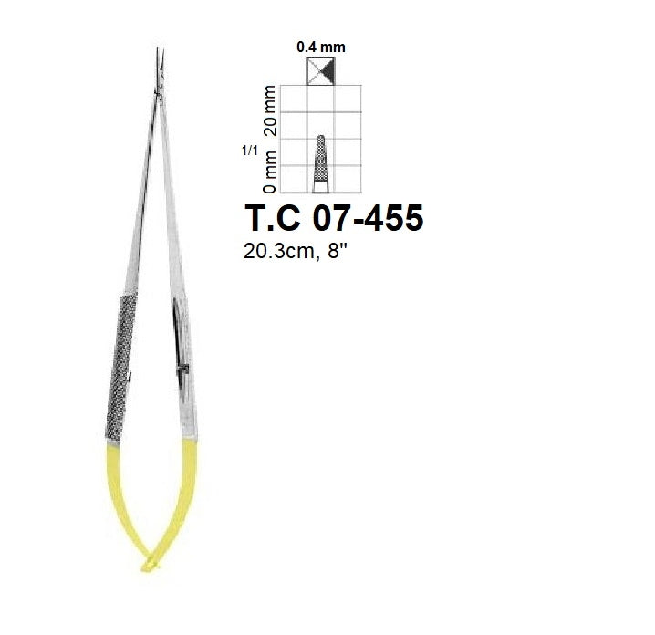 Mills Vasculars Needle Holders, T.C 07-455