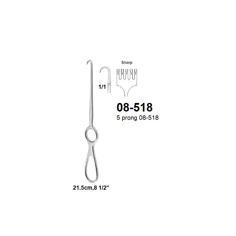 Volkmann Retractor,08-518