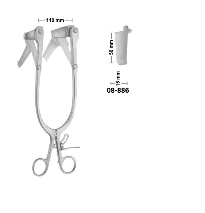 Cloward Modif.Retractor, 08-886
