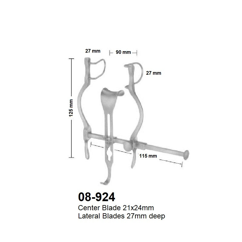 Balfour-Baby Retractor, 08-924