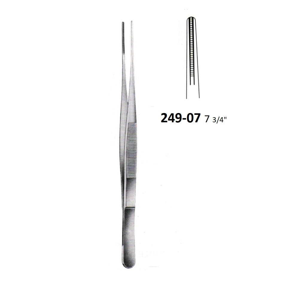 DE BAKEY TISSUE FORCEPS,3.5mm 249-07
