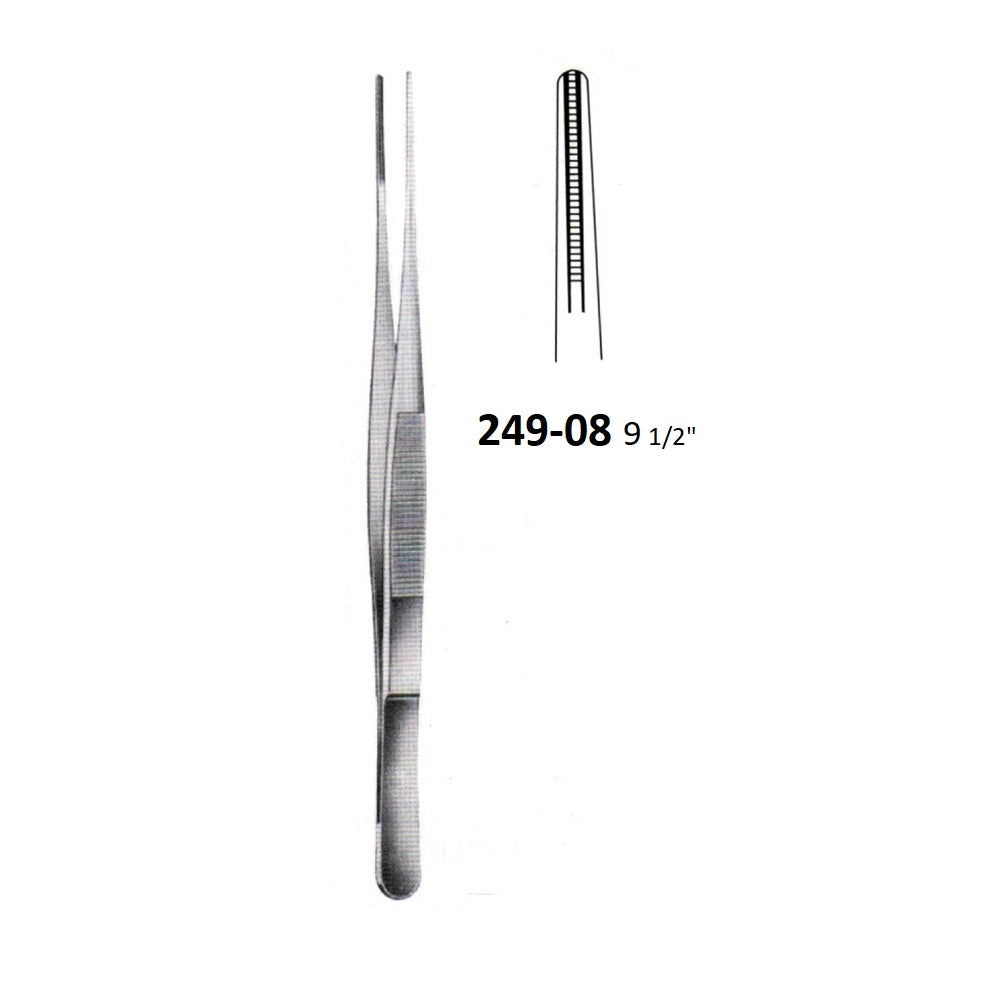 DE BAKEY TISSUE FORCEPS,3.5mm 249-08