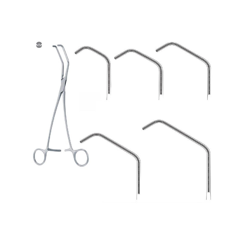 Debakey Tangential Occulusion Clamps & atraumatic vascular forceps