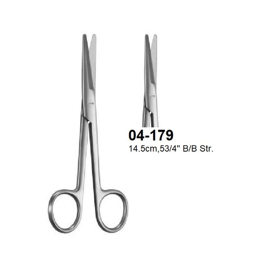 MAYO DISSECTING & GYNECOLOGICAL SCISSORS, 04-179