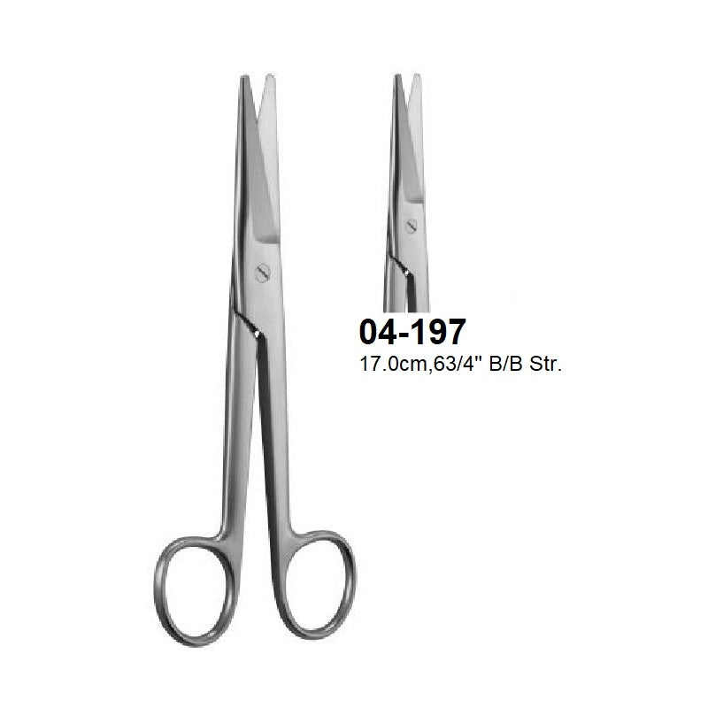 MAYO-NOBLE DISSECTING & GYNECOLOGICAL SCISSORS, 04-197