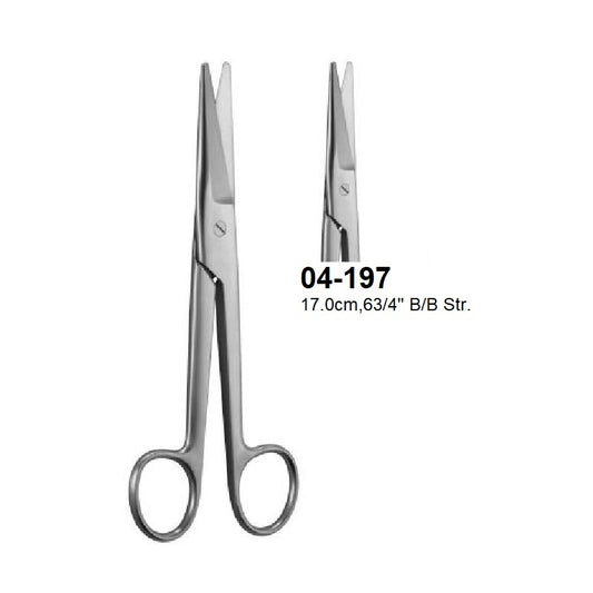 MAYO-NOBLE DISSECTING & GYNECOLOGICAL SCISSORS, 04-197