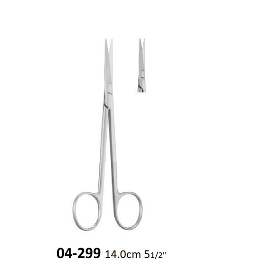 JOSEPH OPERATING,DISSECTING STRAIGHT SCISSORS 04-299