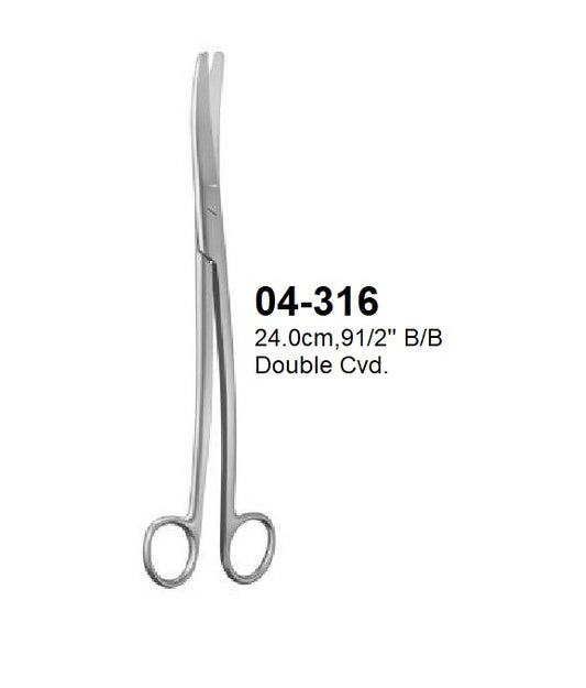 SIEBOLD DISSECTING & GYNECOLOGICAL SCISSORS, 04-316