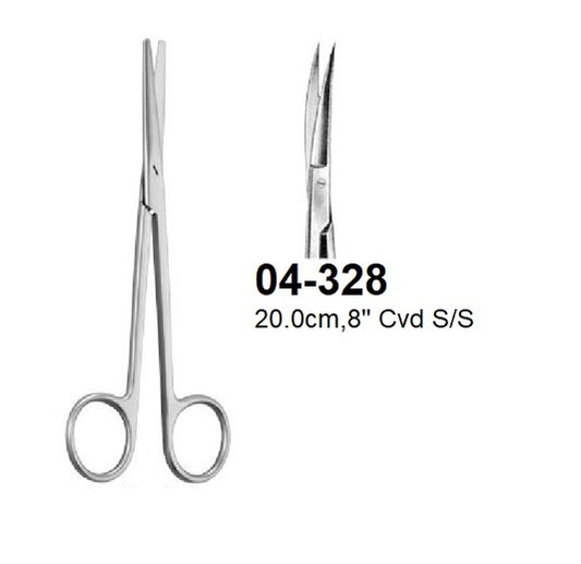 SIMS DISSECTING & GYNECOLOGICAL SCISSORS, 04-328