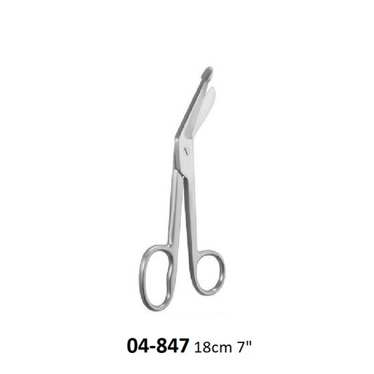 Lister Bandage Plaster Scissors, one large ring 04-847