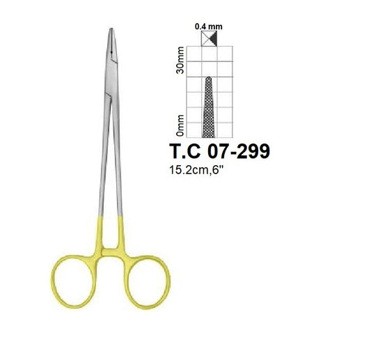 Crile-Wood Needle Holders T.C, T.C 07-299