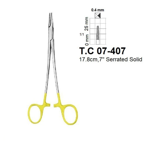 Debakey-Vascular/Extra Light Needle Holders T.C 07-407