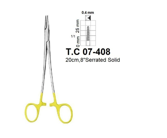 Debakey-Vascular/Extra Light Needle Holders T.C 07-408