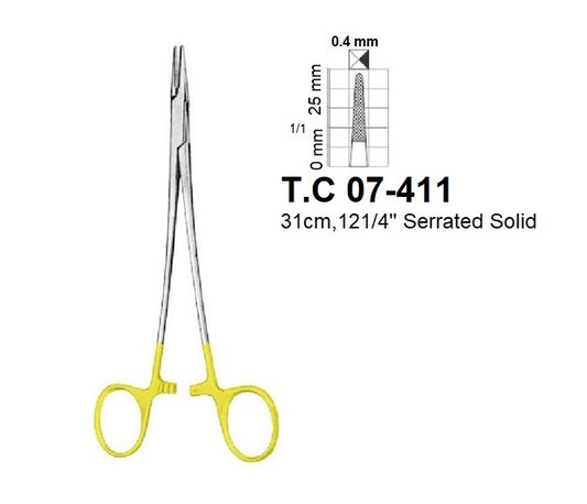 Debakey-Vascular/Extra Light Needle Holders T.C 07-411