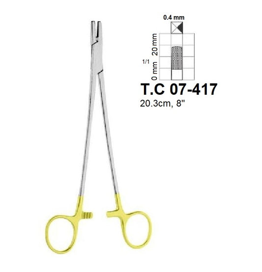 Cooley-Baumgafter Wire Twister Needle Holders, T.C 07-417
