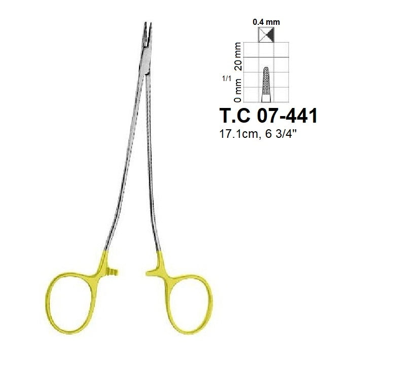 Cooley Microvascular Needle Holders, T.C 07-441