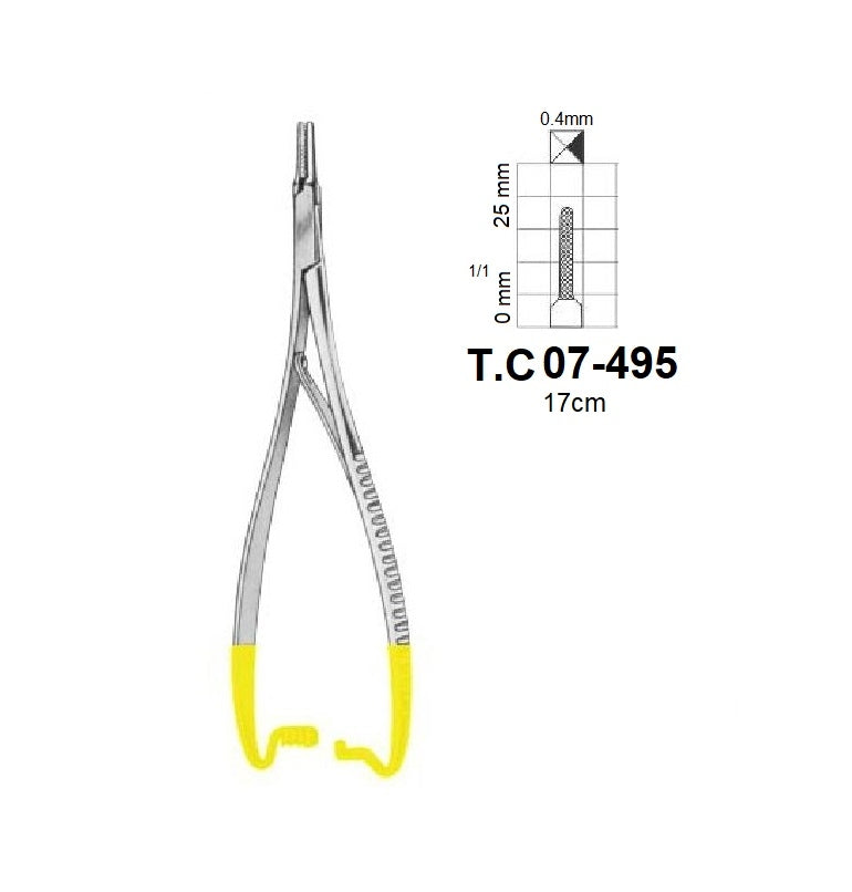 Mathieu-Rayder Vascular Needle Holders, T.C 07-495