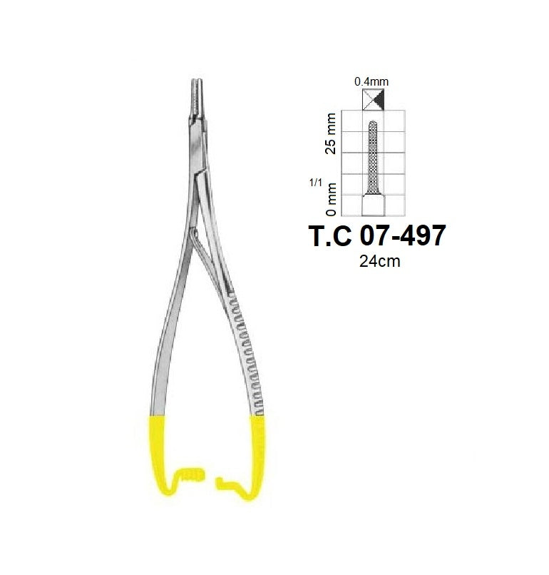 Mathieu-Rayder Vascular Needle Holders, T.C 07-497