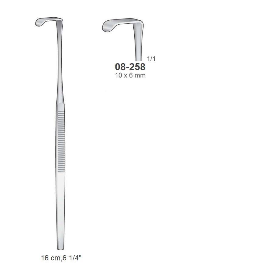 Langenbeck-Mini Retractor, 08-258