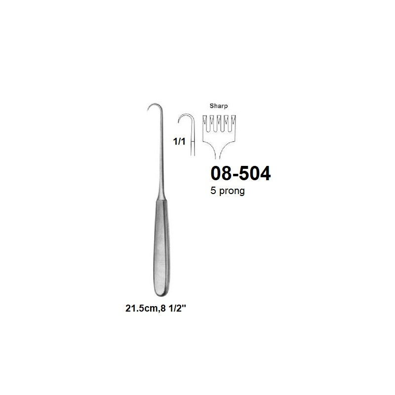 Volkmann Retractor,08-504