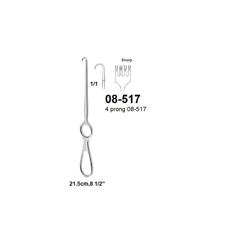 Volkmann Retractor,08-517