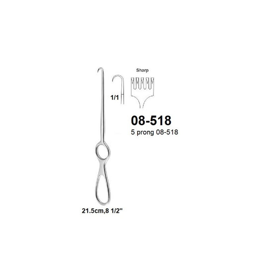 Volkmann Retractor,08-518