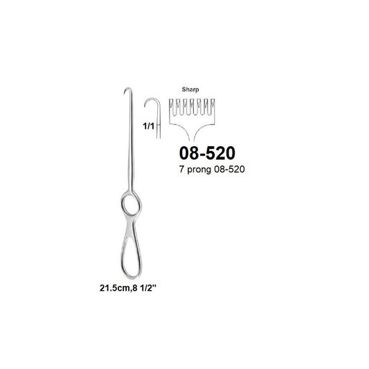 Volkmann Retractor,08-520