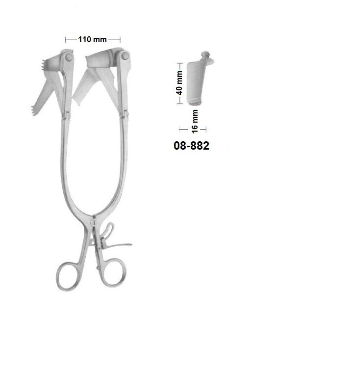 Cloward Modif.Retractor, 08-882
