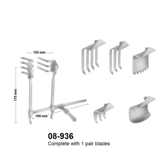 Scoville-Ricter Retractor, 08-936