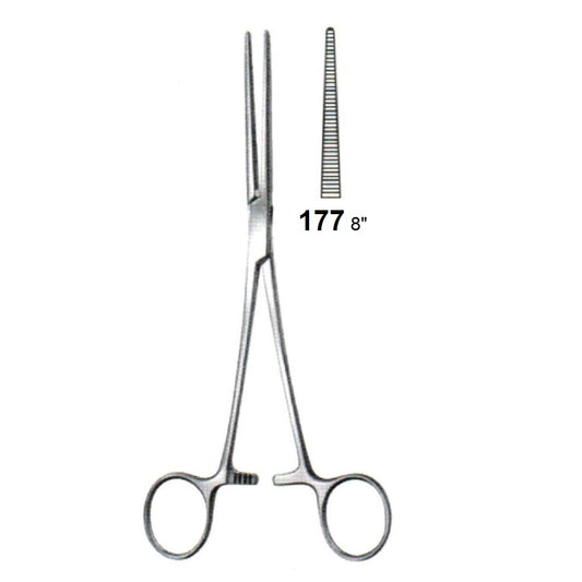 ROCHESTER / PEAN FORCEPS STRAIGHT 177