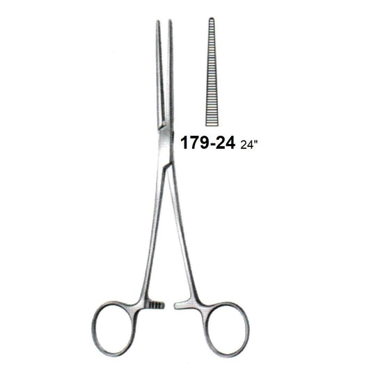 ROCHESTER / PEAN FORCEPS STRAIGHT 179-24