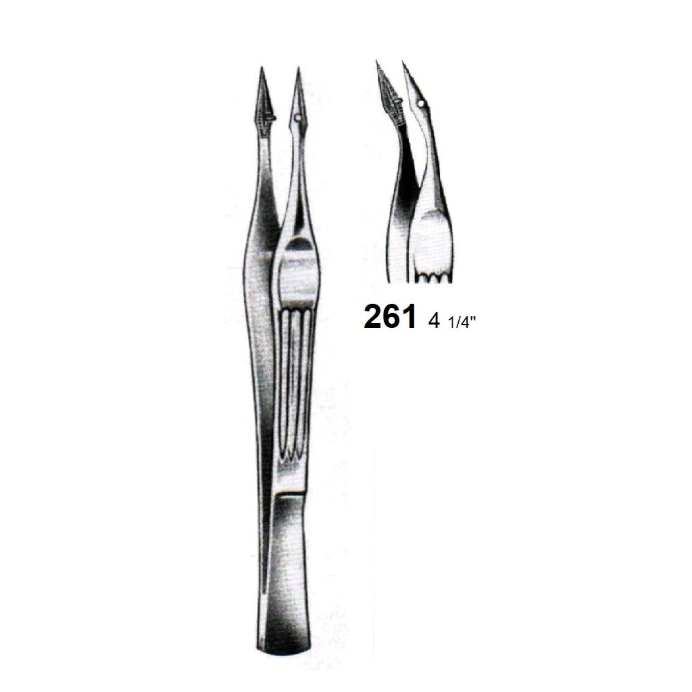 CARMALT SPLINTER FORCEPS CURVED 261