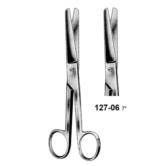 DOYEN UTERINE SCISSORS, STRAIGHT 127-06